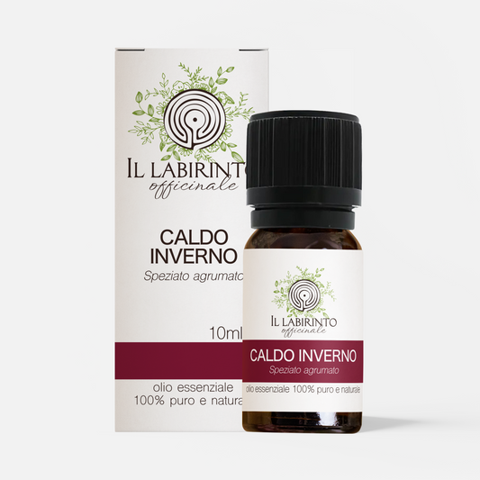 Miscela Caldo inverno speziata agrumata oli essenziali puri naturali Natale diffusore massaggi 10ml