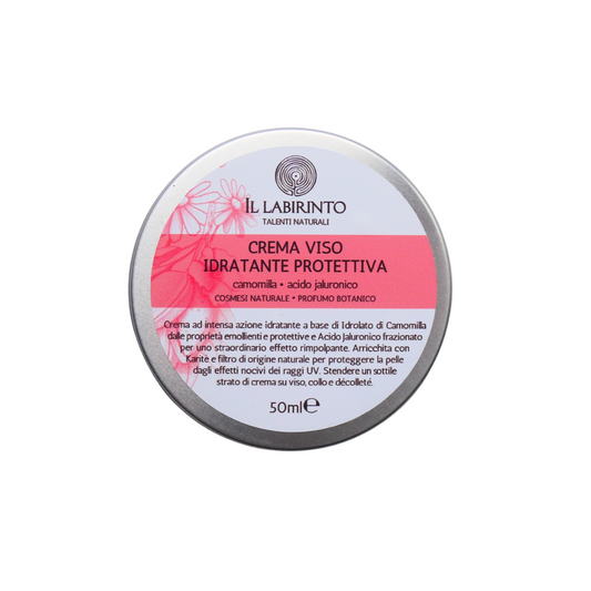 Crème visage hyaluronique et filtre hydratant protecteur naturel