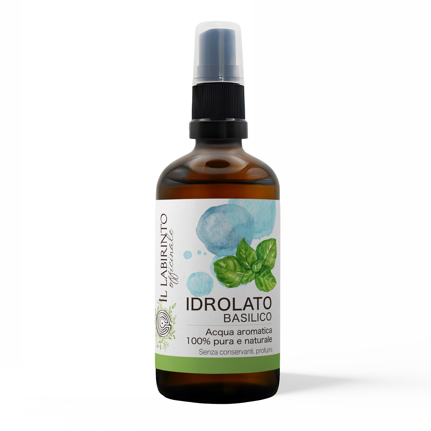 Idrolato di Basilico 100% puro e naturale