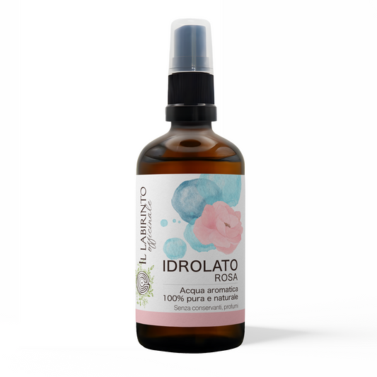 Idrolato di Rosa 100% puro e naturale