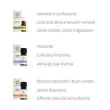 Kit Riposo e Relax alimentare aromaterapia diffusore massaggio