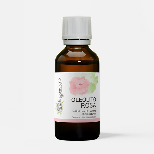 Oleolito di Rosa damascena 50ml estratto 100% naturale in olio vegetale