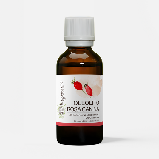 Oleolito di Rosa Canina 50ml estratto 100% naturale in olio vegetale