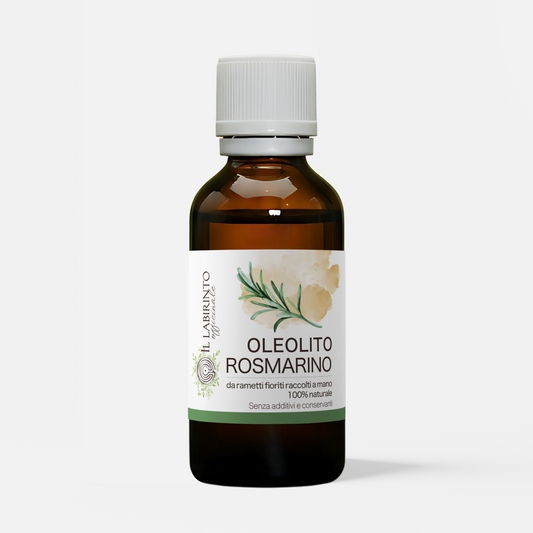 Oleolito di Rosmarino 50ml estratto 100% naturale in olio vegetale