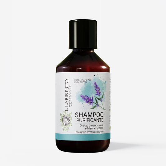 Shampoo purificante cute Ortica Lavanda Menta piperita