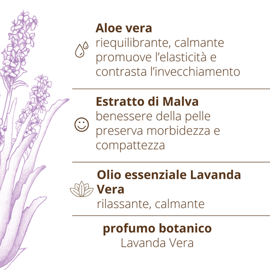 Bagnodoccia aromaterapico Lavanda