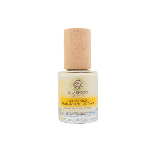Crema viso Rosa mosqueta Vite rossa Jojoba rivitalizzante anti-age