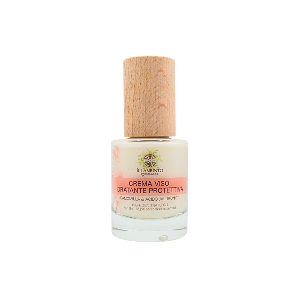 Crema viso Jaluronico e filtro naturale idratante protettiva