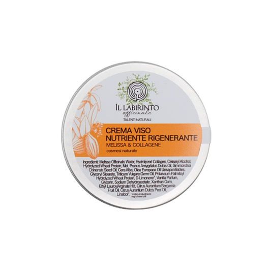 Jojoba Collagen Melissa nourishing and regenerating face cream