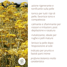 Idrolato di Elicriso 100% puro e naturale