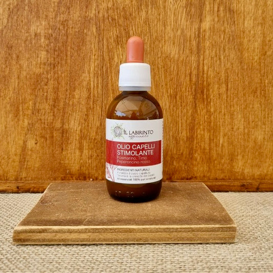 Rosemary hair oil stimulates growth, revitalizing scalp treatment