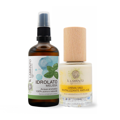 Set cosmesi naturale routine viso anti-age