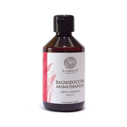 Gel douche aromathérapie à la menthe poivrée