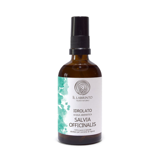 Sage hydrosol purifying the skin