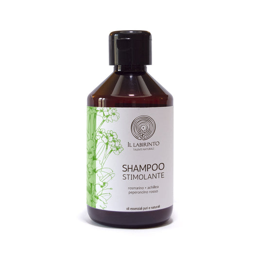 Shampooing stimulant du cuir chevelu Achillée Rosemary Piment