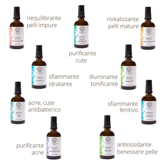 Set Idrolati benessere naturale completo